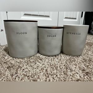 Hearth & Hand with Magnolia Kitchen Canisters